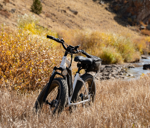 vélo dans la montagne