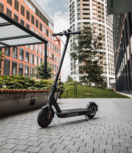trotinette dans la ville